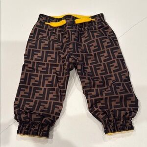 Fendi Baby Reversible joggers 9M